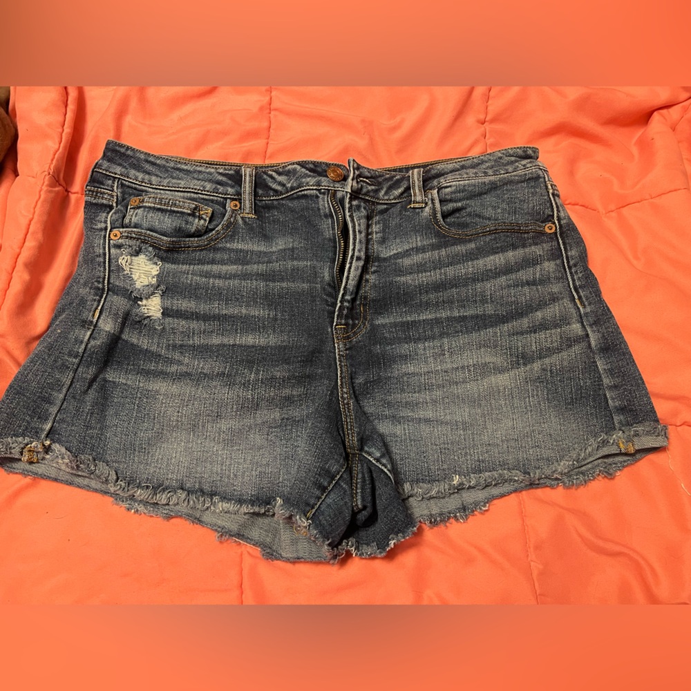 American Eagle Outfitters Blue Denim Shorts
